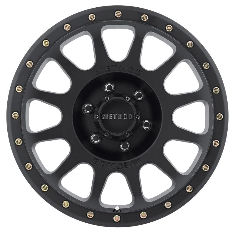 Method MR305 NV 20x10 -18mm Offset 6x5.5 108mm CB Matte Black Wheel - Saikospeed