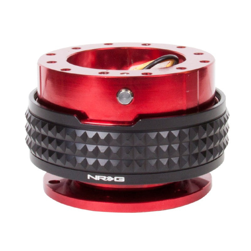 NRG Quick Release Kit - Pyramid Edition - Red Body / Black Pyramid Ring