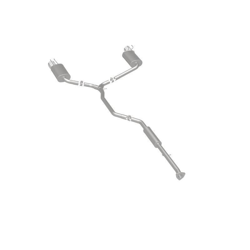 MagnaFlow Sys C/B 2015 Honda Accord 3.5L V6 2.5in SS Dual Split Rear Polished 4.5 Tip - Saikospeed