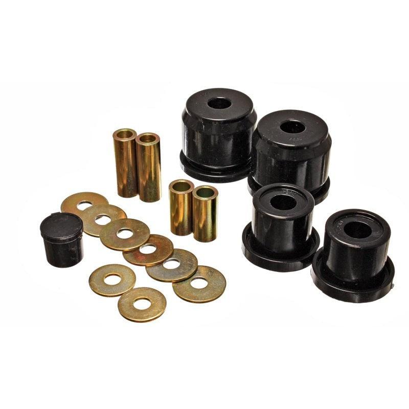 Energy Suspension 00-09 Honda S2000 Black Rear Differential Carrier Bushing Set - Saikospeed