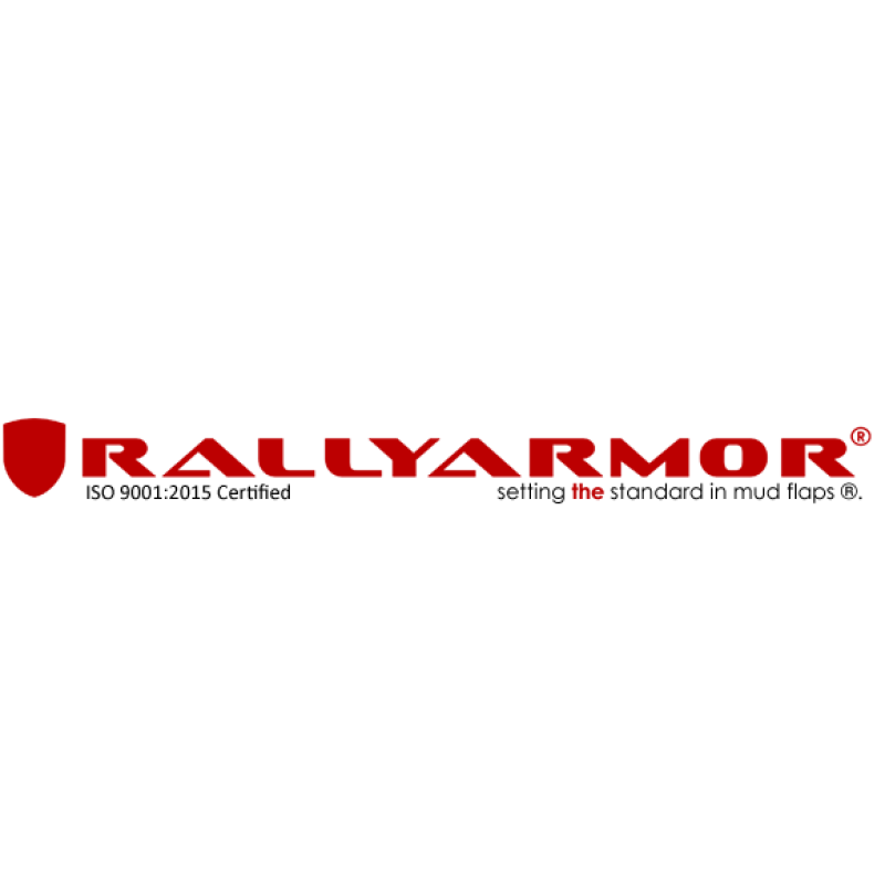 Rally Armor 14-18 Subaru Forester Black Mud Flap w/ Red Logo