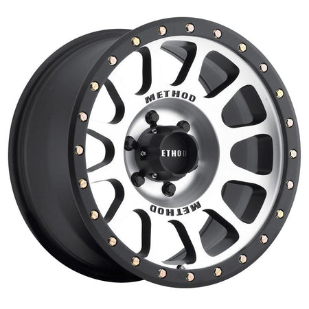 Method MR305 NV 17x8.5 0mm Offset 6x135 94mm CB Machined/Black Street Loc Wheel - Saikospeed