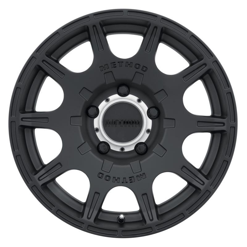 Method MR308 Roost 17x8.5 0mm Offset 5x5 71.5mm CB Matte Black Wheel - Saikospeed