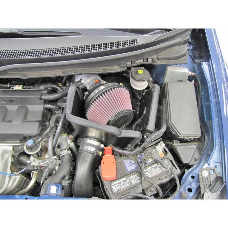 K&N 12-13 Honda Civic 1.8L L4 Silver Typhoon Intake - Saikospeed