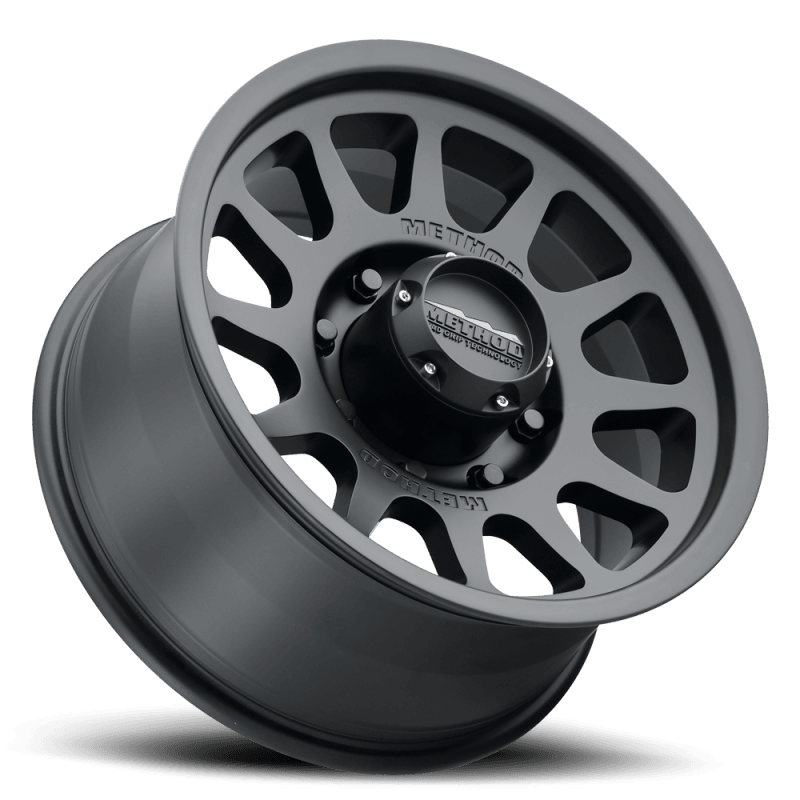 Method MR703 17x8.5 0mm Offset 8x6.5 130.81mm CB Matte Black Wheel - Saikospeed