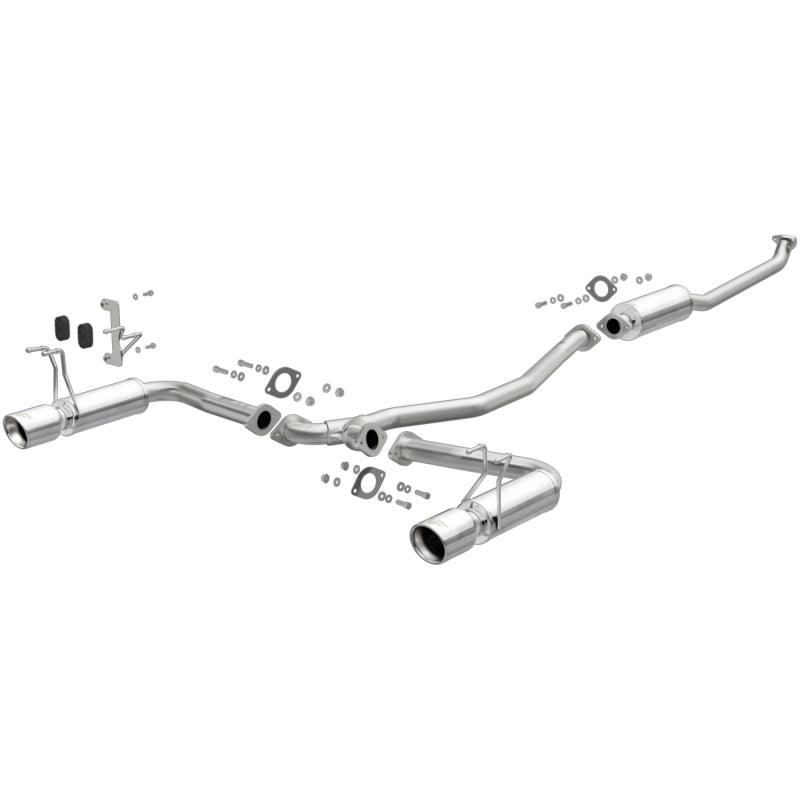 MagnaFlow 16-18 Honda Civic L4 2.0L Street Series Cat-Back Exhaust w/ Polished Tips - Saikospeed