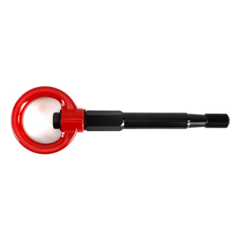 Perrin 08-14 Subaru WRX/STI Hatchback Tow Hook Kit (Rear) - Red - Saikospeed