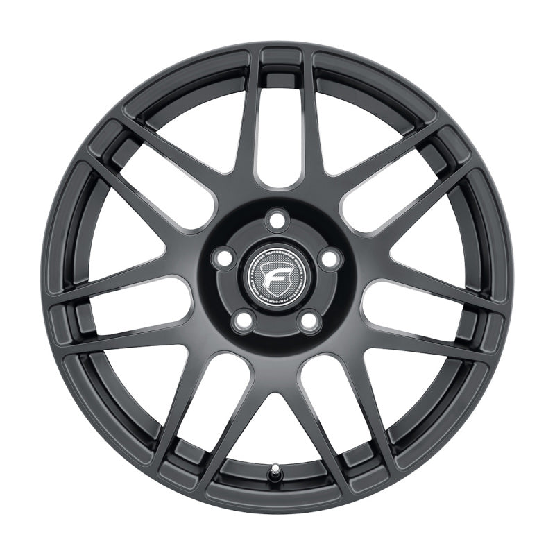 Forgestar F14 Drag 18x8 / 5x120 BP / ET15 / 5.125in BS Satin Black Wheel