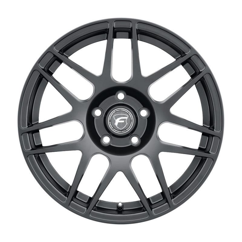 Forgestar F14 Drag 18x5.0 / 5x115 BP / ET-37 / 1.5in BS Satin Black Wheel - Saikospeed