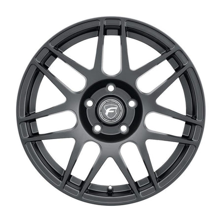 Forgestar F14 Drag 18x5.0 / 5x115 BP / ET-37 / 1.5in BS Satin Black Wheel - Saikospeed