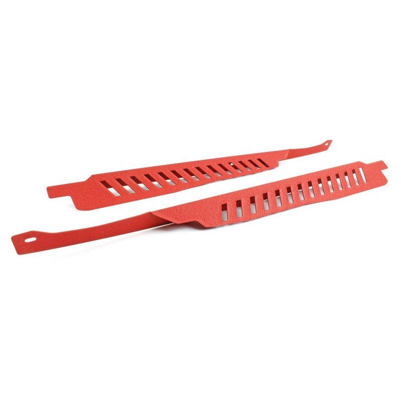 Perrin 11-14 Subaru WRX/STI Fender Shroud Set - Red - Saikospeed