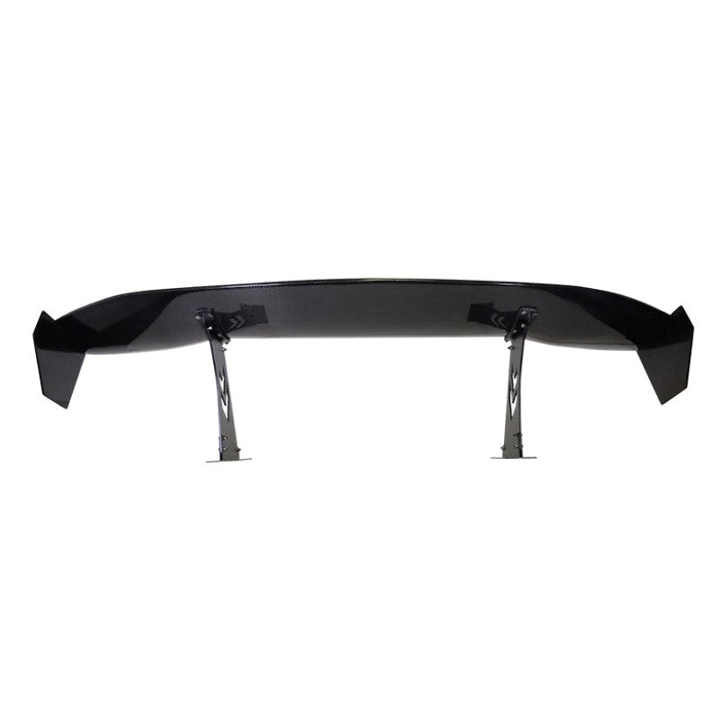 NRG Carbon Fiber Spoiler - Universal (69in.) w/NRG Logo / Stand Cut Out / Large Side Plate