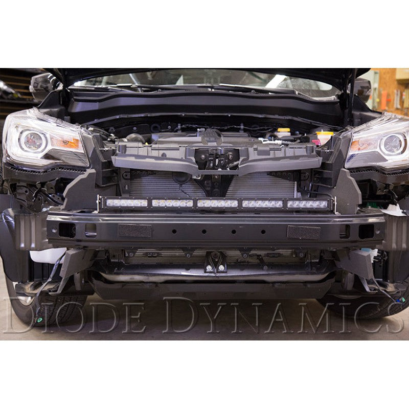 Diode Dynamics 30 In LED Light Bar Single Row Straight - Amber Combo Each Stage Series