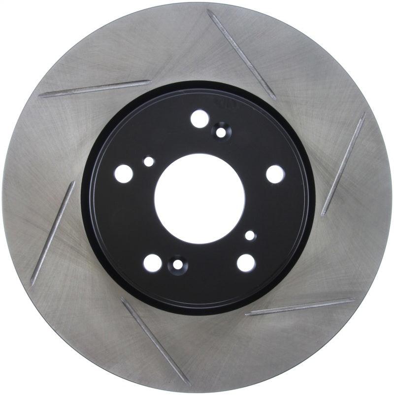 StopTech Slotted Sport Brake Rotor 2014 Honda Accord V6 Front Left - Saikospeed