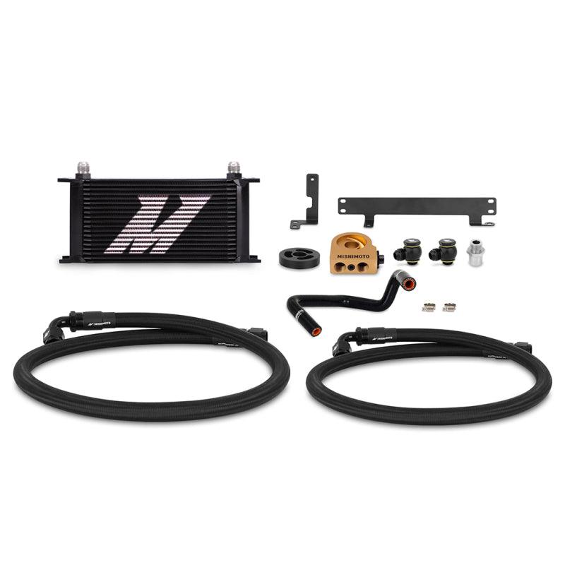 Mishimoto 2022+ Subaru WRX Thermostatic Oil Cooler Kit - Black - Saikospeed