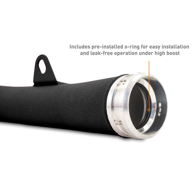 Mishimoto 2022+ Subaru WRX Charge Pipe Micro - Wrinkle Black - Saikospeed