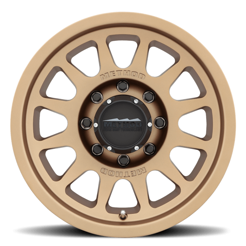 Method MR703 17x8.5 0mm Offset 8x6.5 130.81mm CB Method Bronze Wheel - Saikospeed