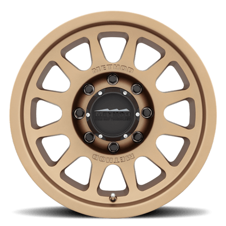 Method MR703 17x8.5 0mm Offset 8x6.5 130.81mm CB Method Bronze Wheel - Saikospeed