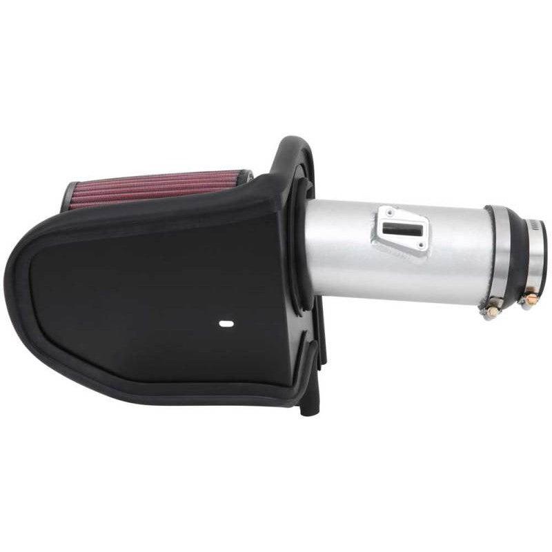 K&N 13-14 Honda Accord 3.5L V6 69 Series Typhoon Air Intake System - Silver Cold Air Intake Kit - Saikospeed