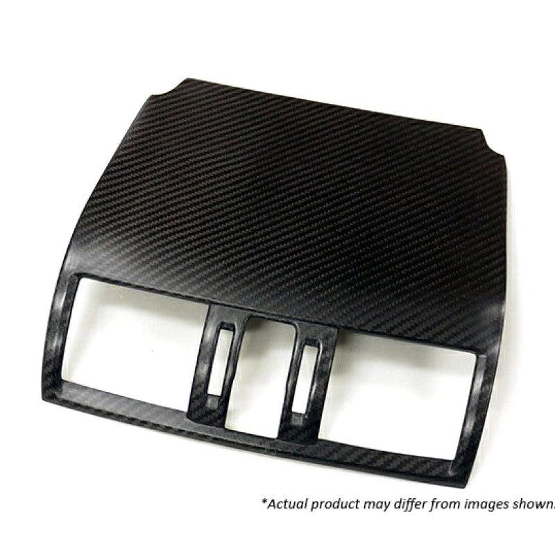 Revel GT Dry Carbon A/C Front Cover 2015 Subaru WRX/STI - 1 Piece - Saikospeed