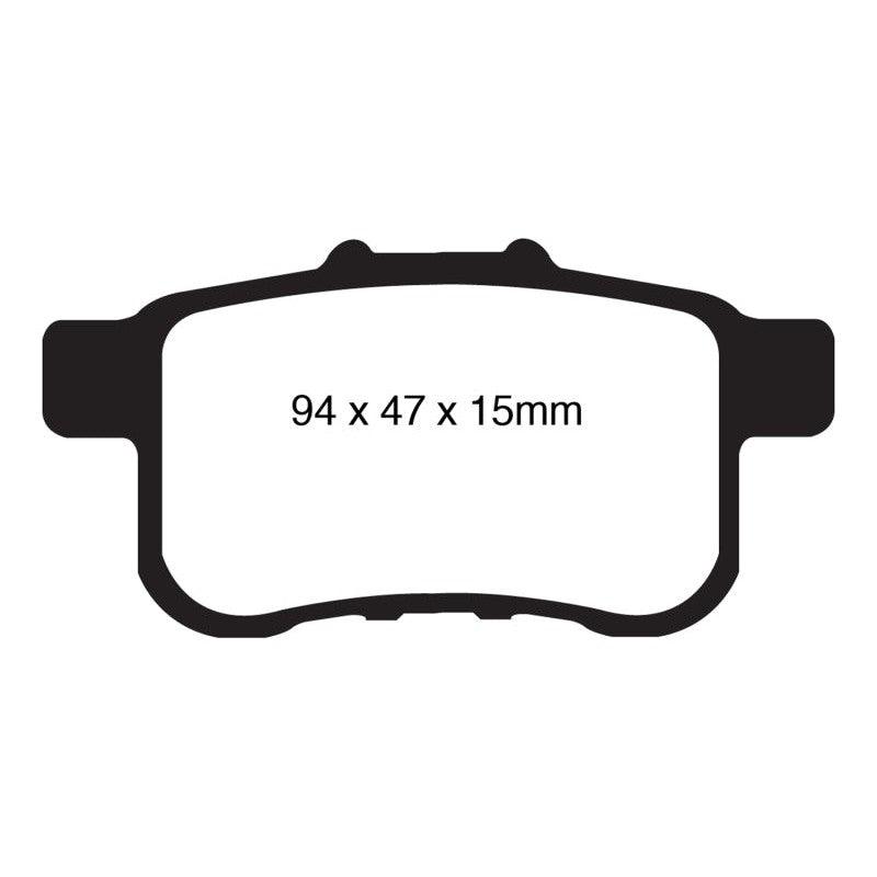 EBC 09-14 Acura TSX 2.4 Greenstuff Rear Brake Pads - Saikospeed