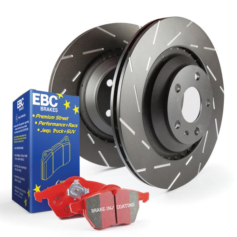 EBC S4 Kits Redstuff Pads and USR Rotors - Saikospeed