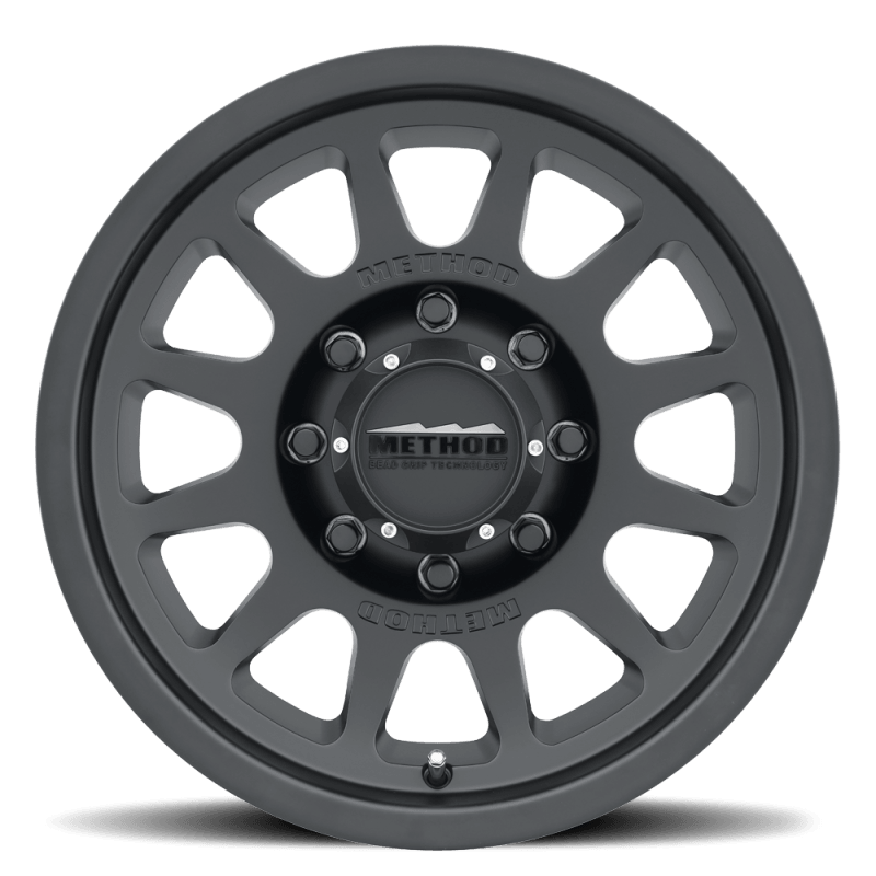 Method MR703 17x8.5 0mm Offset 8x6.5 130.81mm CB Matte Black Wheel - Saikospeed