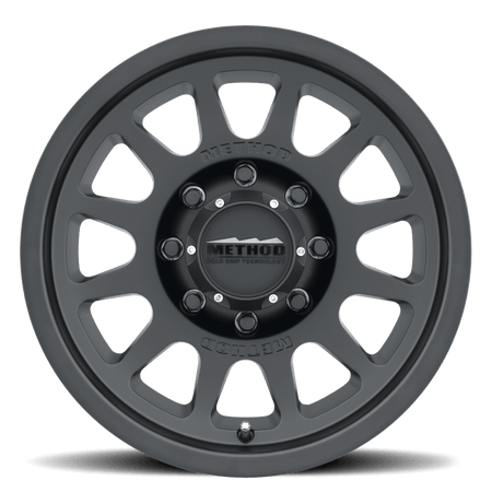 Method MR703 17x8.5 0mm Offset 8x6.5 130.81mm CB Matte Black Wheel - Saikospeed