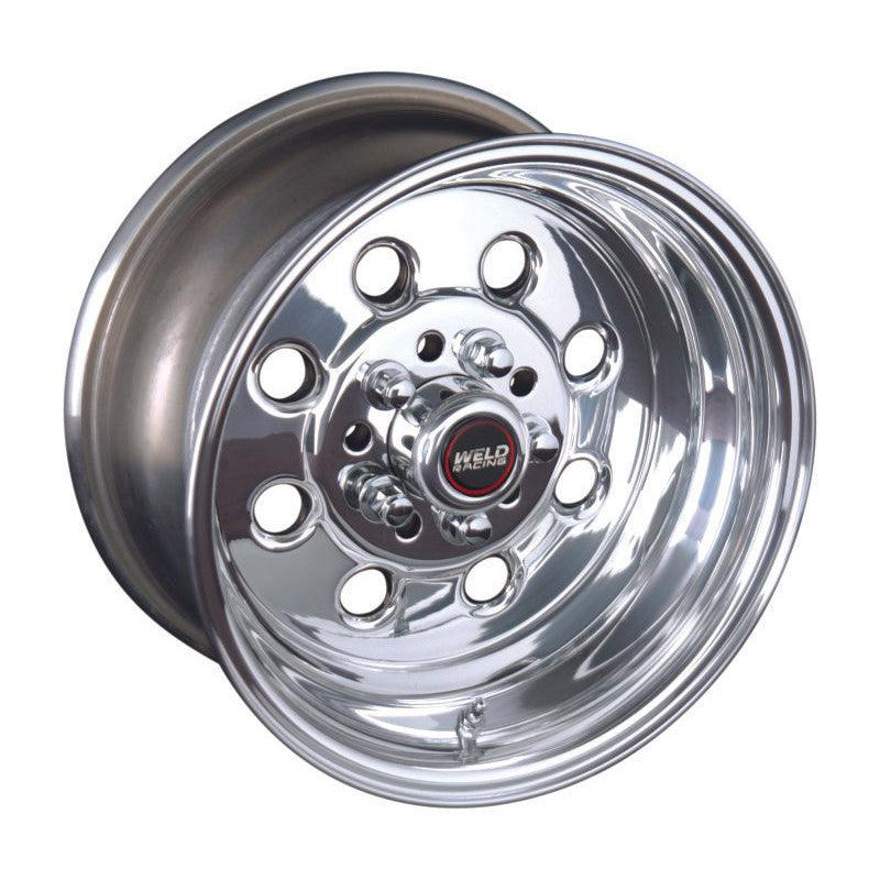 Weld Draglite 15x3.5 / 5x4.5 & 5x4.75 BP / 1.375in. BS Polished Wheel - Non-Beadlock - Saikospeed