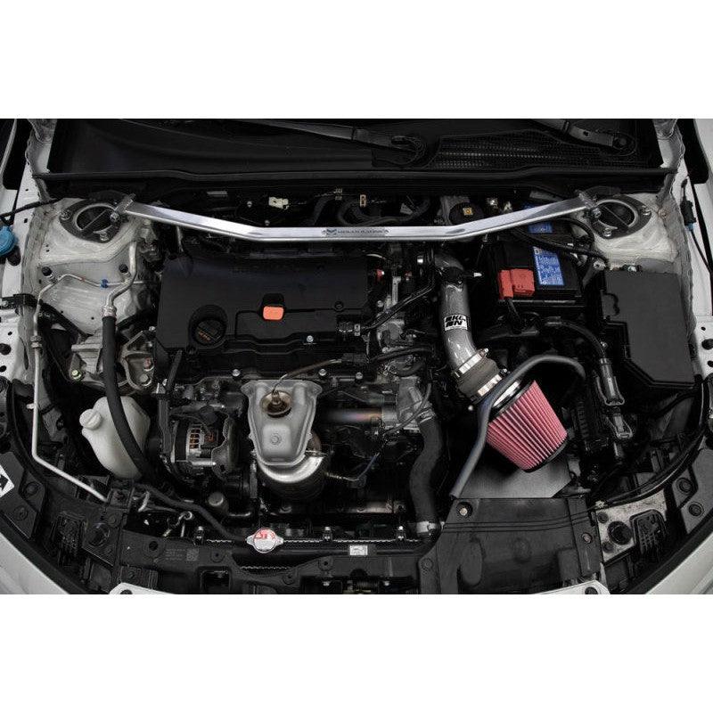 K&N 2022 Honda Civic 2.0L L4 Silver Typhoon Intake - Saikospeed