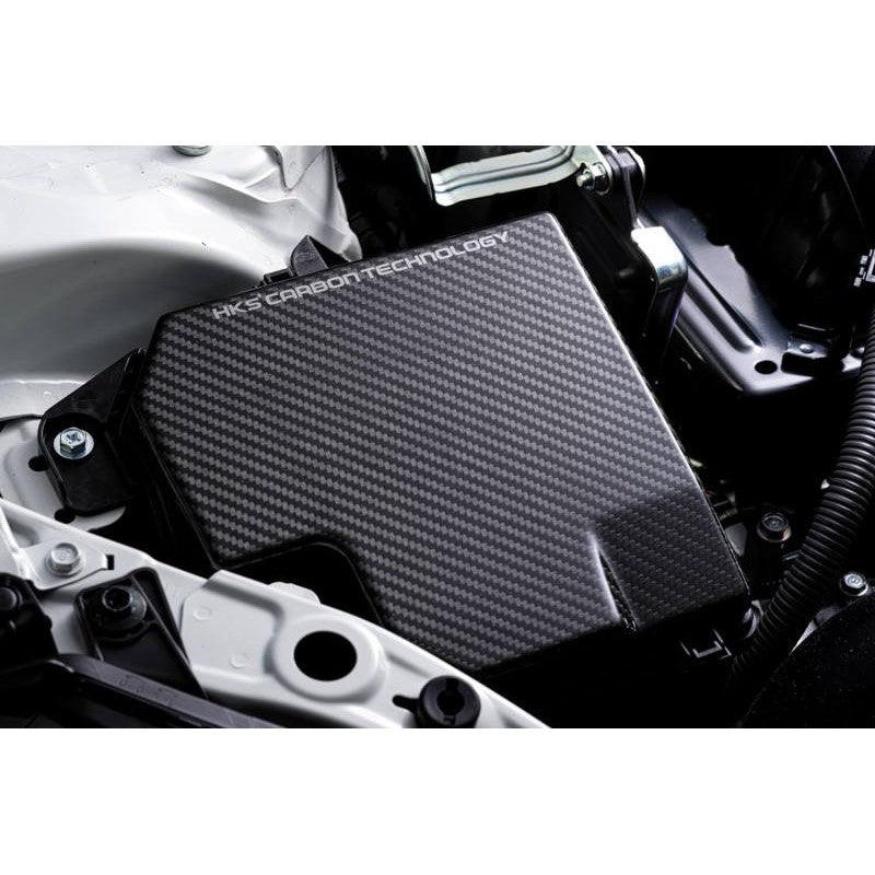 HKS DryCarbon Fuse Box Cover GR86/BRZ - Saikospeed