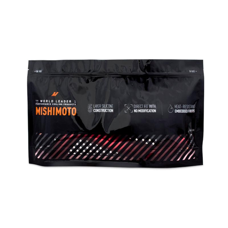 Mishimoto 2015 Subaru WRX Black Silicone Radiator Coolant Ancillary Hoses Kit - Saikospeed