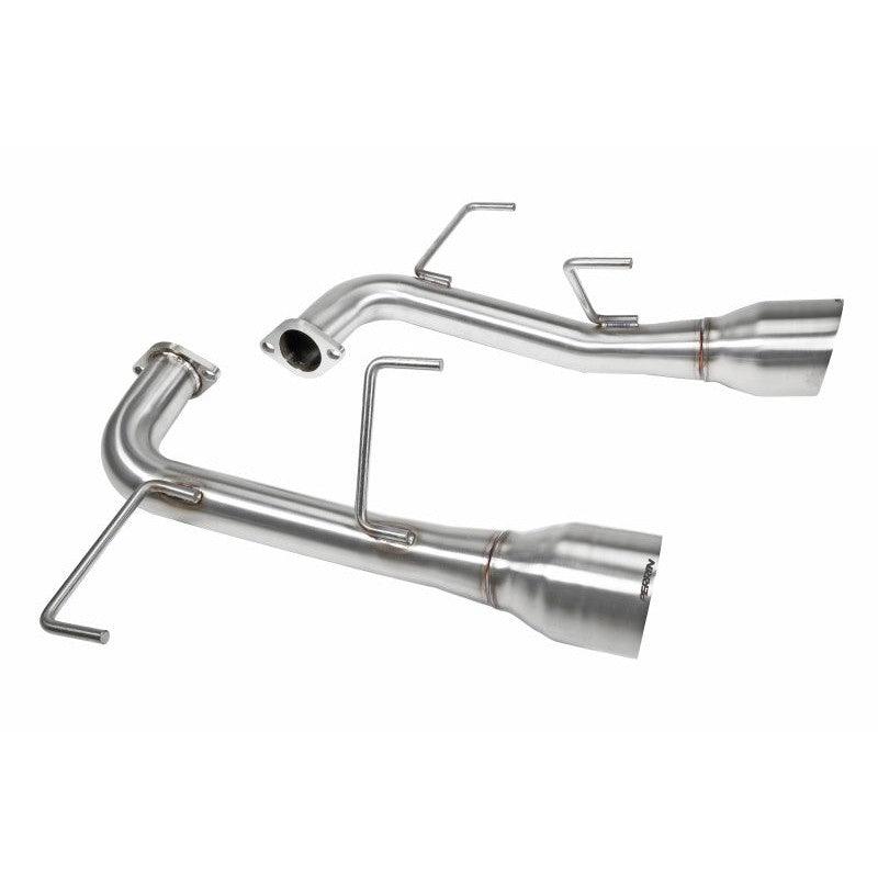 Perrin 22-23 Subaru WRX Dual Single Tip 304SS Axle Back Exhaust - Saikospeed
