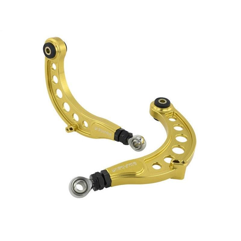 Skunk2 Pro Series 16-20 Honda Civic Gold Anodized Rear Camber Kit - Saikospeed