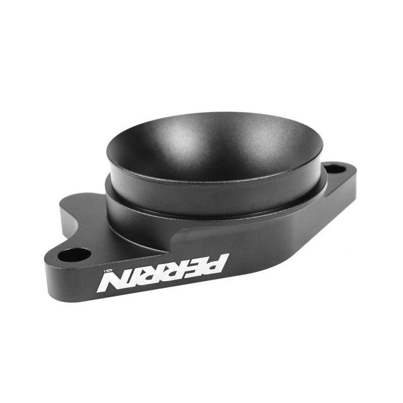 Perrin 2022+ Subaru WRX Black 3in Turbo Inlet Hose w/ Nozzle - Saikospeed