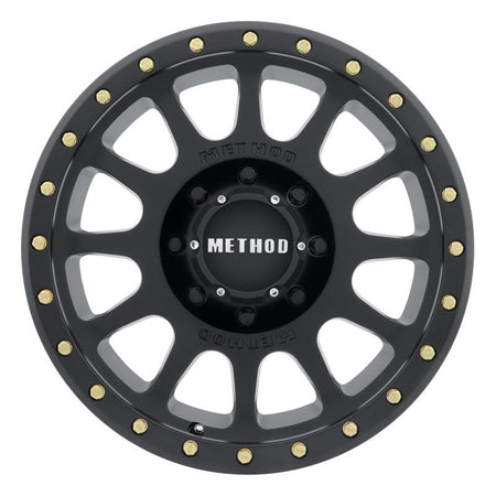 Method MR305 NV 20x10 -18mm Offset 8x6.5 130.81mm CB Matte Black Wheel - Saikospeed