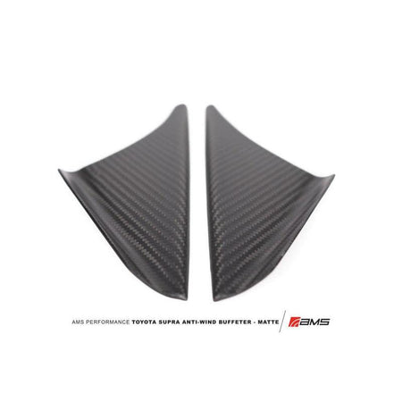 AMS Performance 2020+ Toyota GR Supra Anti-Wind Buffeting Kit - Matte Carbon - Saikospeed