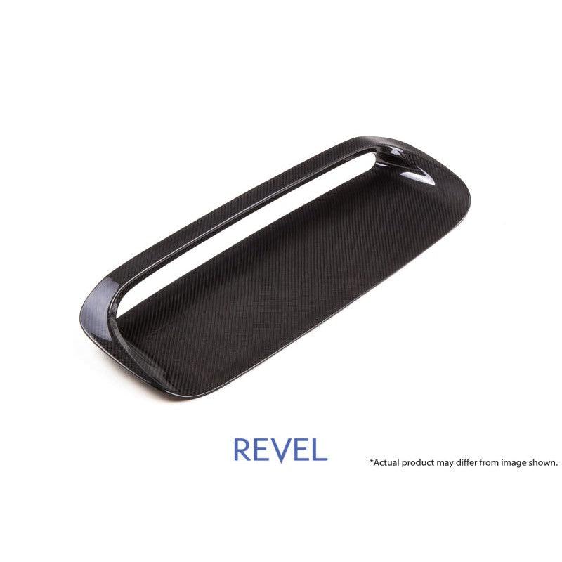 Revel GT Dry Carbon Engine Air Scoop Cover 15-18 Subaru WRX/STI - 1 Piece - Saikospeed