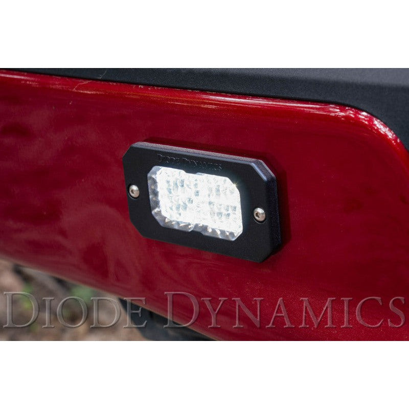 Diode Dynamics Stage Series 2 In LED Pod Pro - White Flood Flush RBL (Pair)