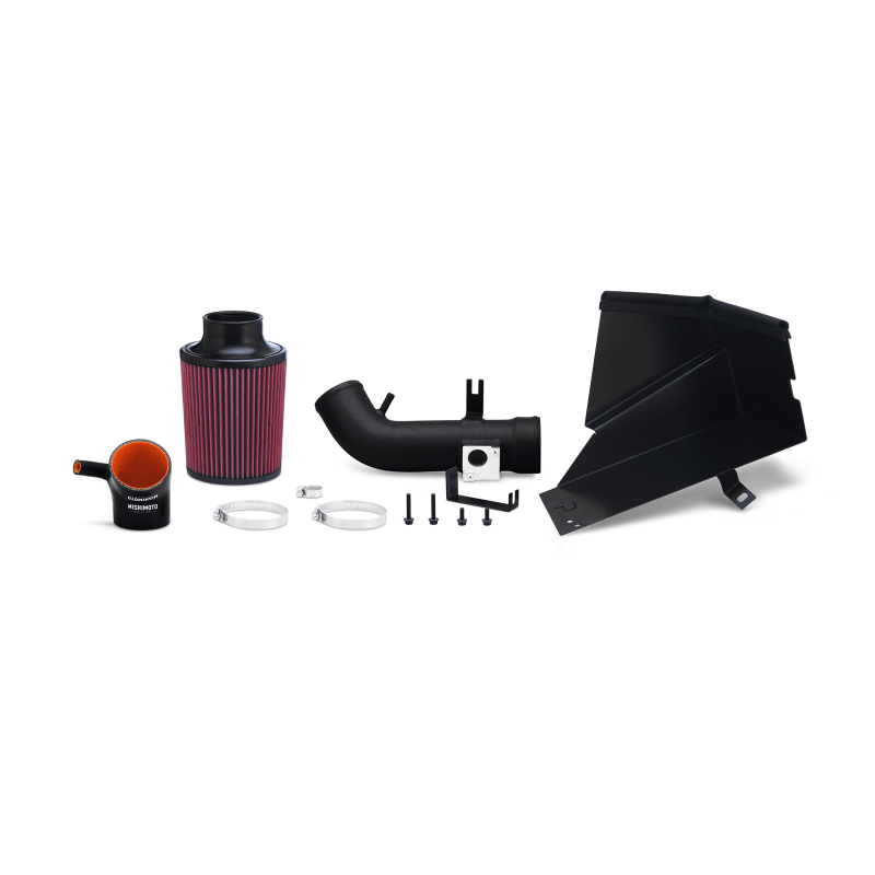 Mishimoto 06-11 Honda Civic Si Performance Air Intake w/ Heat Shield - Wrinkle Black - Saikospeed
