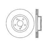StopTech Slotted & Drilled Sport Brake Rotor - Saikospeed