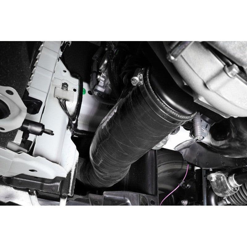 Perrin 2022+ Subaru WRX Black 3in Turbo Inlet Hose w/ Nozzle - Saikospeed