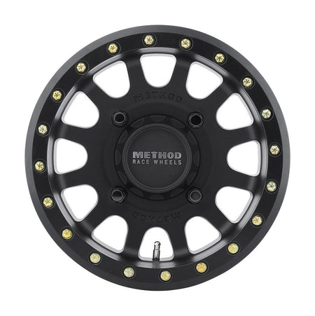 Method MR401 UTV Beadlock 14x7 / 5+2/38mm Offset / 4x156 / 132mm CB Matte Black Wheel - Saikospeed