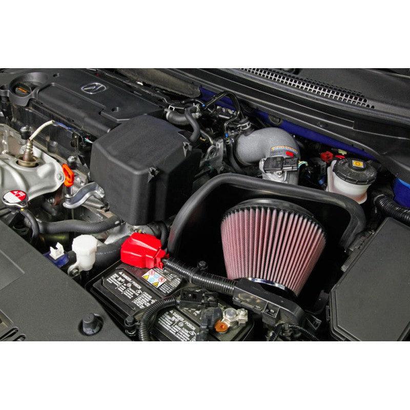 K&N 16 Acura ILX 2.4L Typhoon Complete Cold Air Intake - Saikospeed