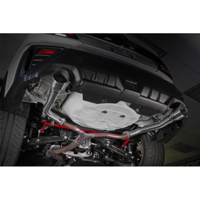 Perrin 22-23 Subaru WRX Dual Single Tip 304SS Axle Back Exhaust - Saikospeed