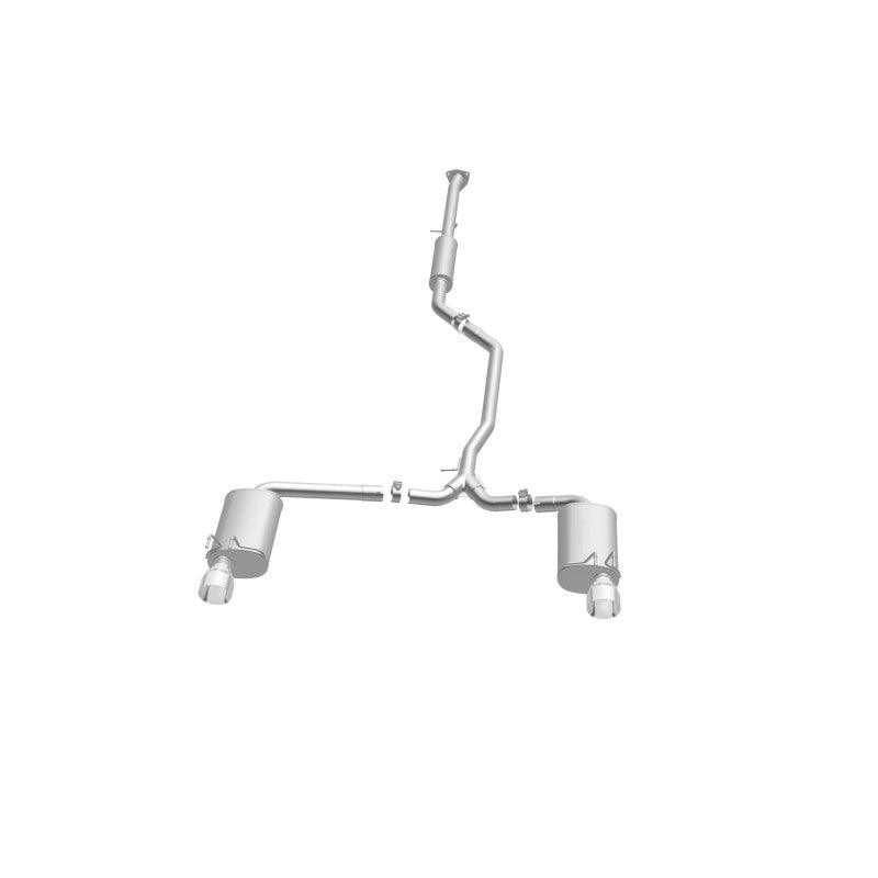 MagnaFlow Sys C/B 2015 Honda Accord 3.5L V6 2.5in SS Dual Split Rear Polished 4.5 Tip - Saikospeed
