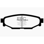 EBC 12+ Subaru BRZ 2.0 (solid rear rotors) Yellowstuff Rear Brake Pads - Saikospeed