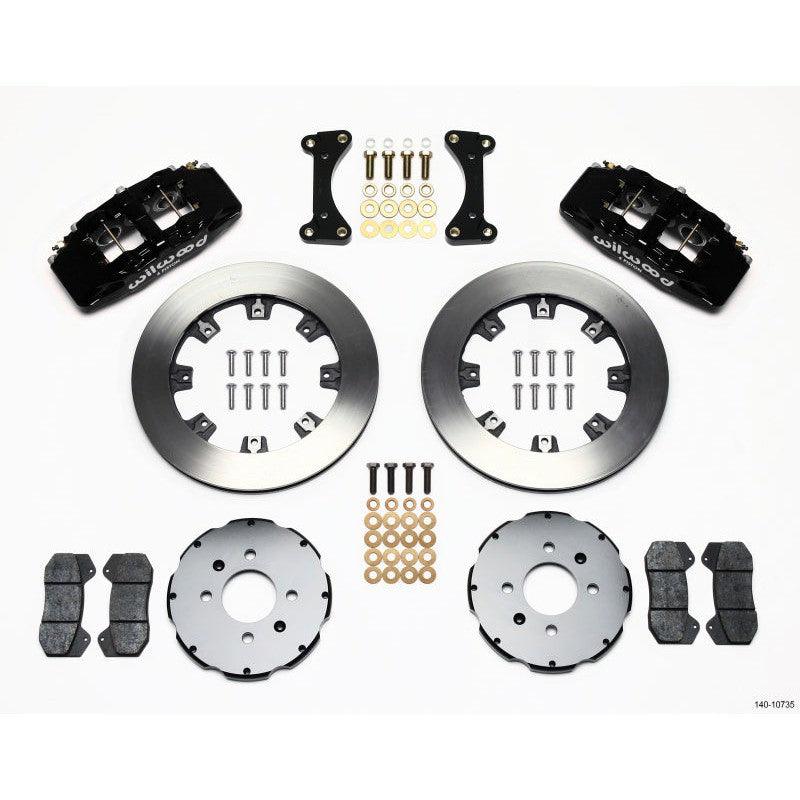 Wilwood Dynapro 6 Front Hat Kit 12.19in 94-01 Honda/Acura w/262mm Disc - Saikospeed