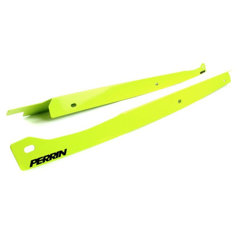 Perrin 11-14 Subaru WRX/STI Fender Shroud Set - Neon Yellow - Saikospeed