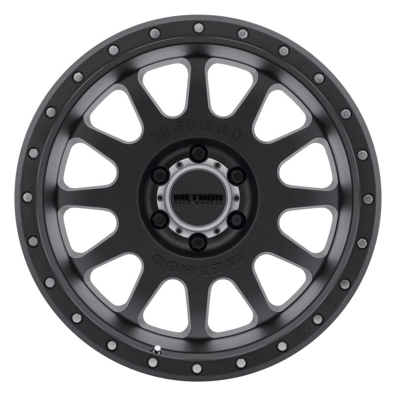 Method MR605 NV 20x10 -24mm Offset 6x5.5 106.25mm CB Matte Black Wheel - Saikospeed